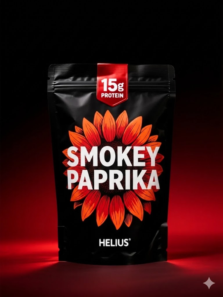 HELIUS Paprika protein snack pouch